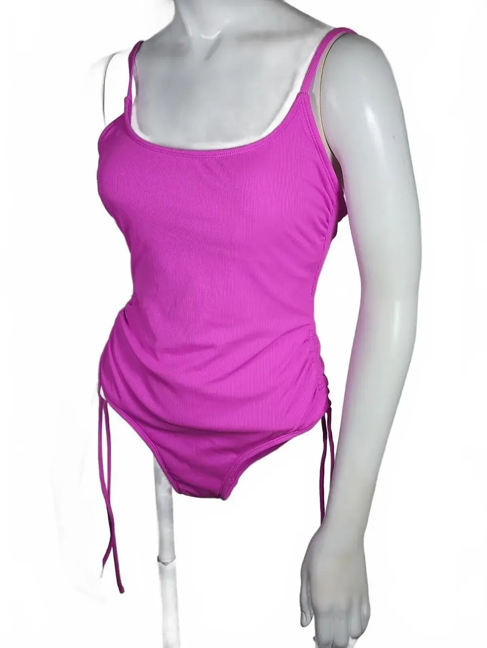 Shade & Shore Women's Pink One Piece Swimsuit Size S (4-6)